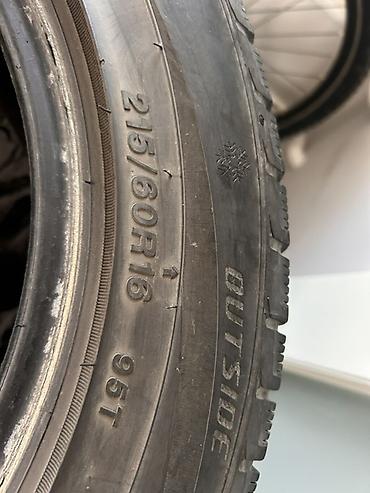 225 60 р16: Зимние шины Vitour 215/60 R16 95T В отличном состоянии, 12 тыс сом за — 2