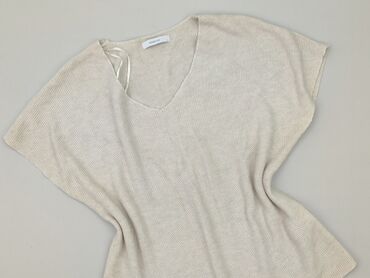 beżowe buty na koturnie ccc: Sweter damski, rozmiar L