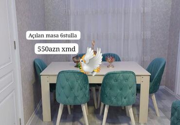 Masa və oturacaq dəstləri: Masa desti yeni