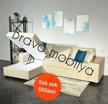 Divanlar: Künc divan, Yeni, Açılan, Bazalı, Parça, Ödənişli çatdırılma — 9