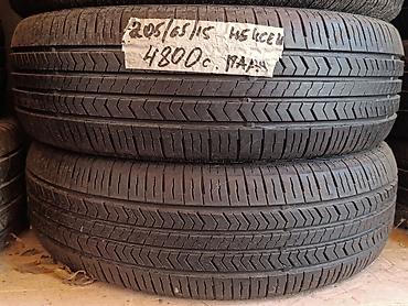 Шины 205 / 65 / R 15, Лето, Б/у, Пара, Легковые, Корея, Nexen