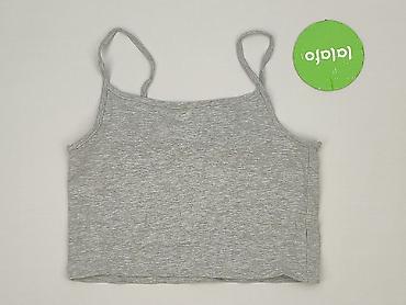 bluzki czarne basic: Sinsay, Top damski, rozmiar M — 2