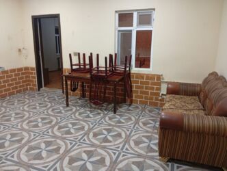 Uzunmüddətli kirayə mənzillər: Tecili Ramani Savxoz da Yola yaxin 3 otaqli temirli Adelni heyet evi — 6