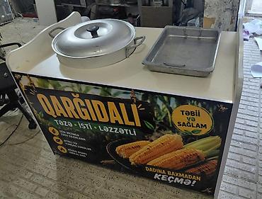 Оборудование для магазинов: Qarğıdalı satışı üçün mobil piştaxta və avadanlıq seti 220 volt — 1