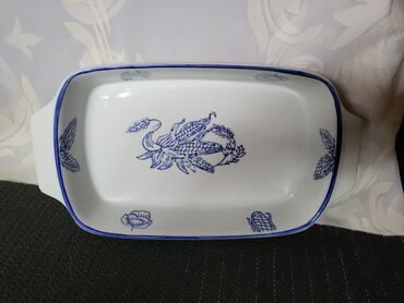 Činije: Porcelanska vintaz posuda sa korpom. Posuda perfektna sve na njoj — 5