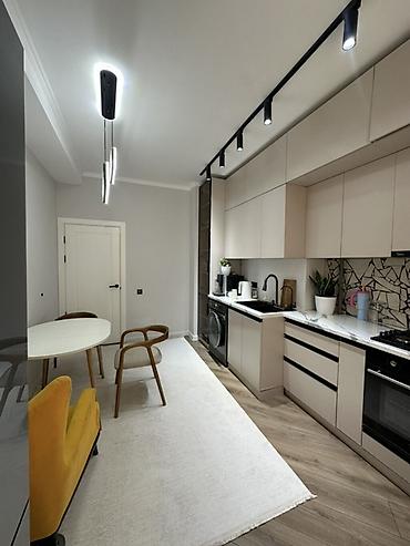 43: 1 комната, 43 м², Асанбай мкр Элитка, 7 этаж, Дизайнерский ремонт — 1