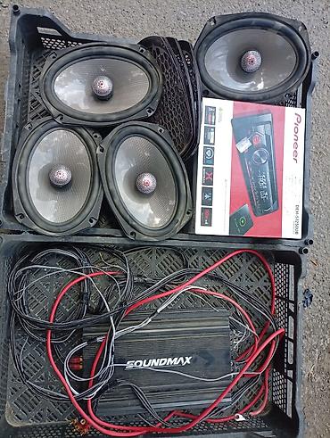 jamo 6 5cs t: Maşın audio dəsti Tərkib: - 4 ədəd oval dinamik: REISS Audio VX69 — 2