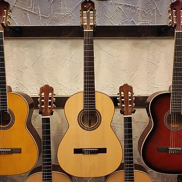 Гитары: Klassik gitara Admira Flamenco Üst: Şam ağacı Qol: Mahogany — 1