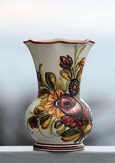 Stare vaze i dekor: SC Castelli vaza ORIGINAL. Made in ITALY. Signatura SC Castelli ( — 1