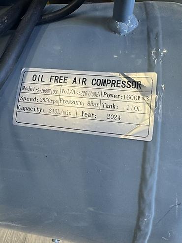 compressor: Компрессор Для покраски, Электрический, Воздушный, Новый — 2