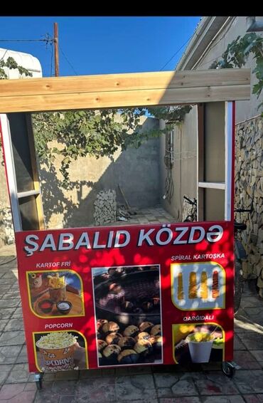 Аппараты для попкорна: Köşk satilir. Yenidir. İstifadə edilməyib. İcində Kartof Çipsi