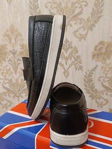 черные мужские мокасины: Qara rəngli kişi loaferləri - Brend: Luivito (daxili etiketi - Model — 3