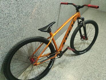 İdman velosipedləri: İşlənmiş Dağ velosipedi Trek, 29", sürətlərin sayı: 1, Ünvandan götürmə — 6