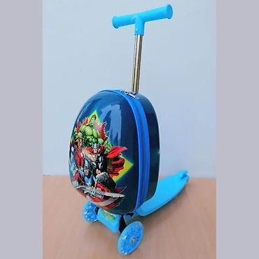 Trotineti, skejtbordovi i hoverbordovi: Dečiji trotinet sa integrisanim koferom, idealan za putovanja ili — 1