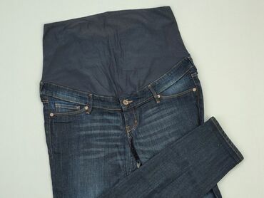 spódnice dżinsowe plus size: Jeansy, H&M, 2XL, stan - Bardzo dobry