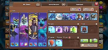 Digər oyun və konsollar: 6 illik Clash of Clans hesabıdır. 171 səviyyə bələdiyyə 13 max — 4