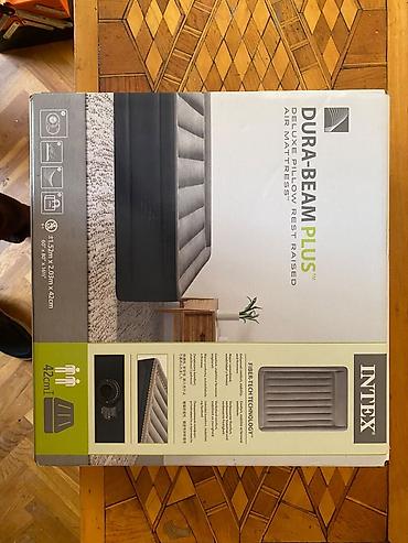 matras olculəri: Intex Dura-Beam Plus Deluxe Pillow Rest Raised şişmə döşək - Ölçü — 1