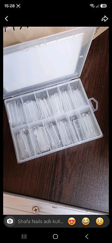 gel dirnaqlar: Dırnaq ustaları üçün qarışıq manikür və nail-art ləvazimatları — 9