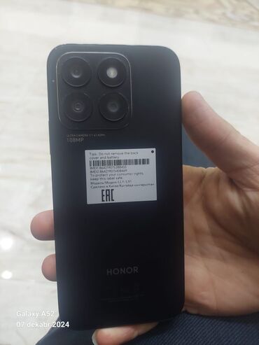 honor x9b ekran qiymeti: Honor X8b, 128 GB, rəng - Qara