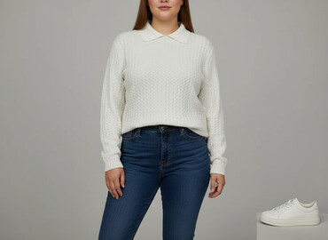 abercrombie fitch koszulka: Светр жіночий, розмір 3XL