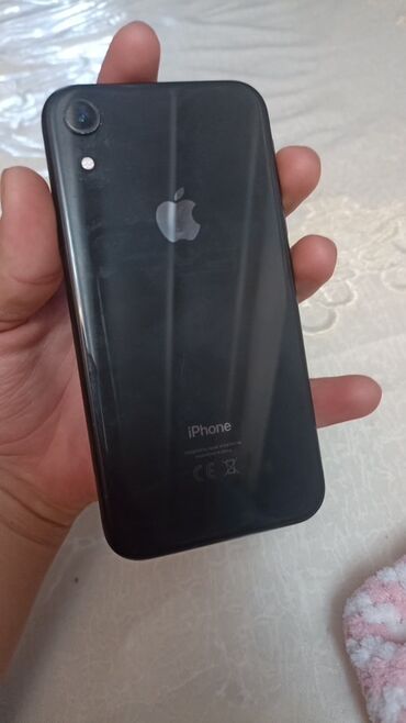 iphone 12 про макс цена в бишкеке: IPhone Xr, Колдонулган, 128 ГБ, Кара, Кулакчындар, Каптама, Кабель, 100 %