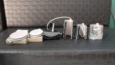 Pres aparatları: Səliqəli istifadə olunub. Fincanlara idman papaqlarına t-shirtlərə — 20