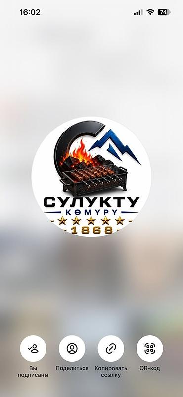 тандыры: Каменный уголь «Сулукту Көмүрү» для мангала и печей - Фракция — 1