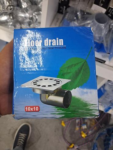 Məhsul: Floor Drain – döşəmə üçün su axıdıcı Ölçü: 10x10 Təsviri: -