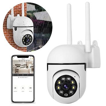 pulsuz video cat: Açıq hava üçün Wi‑Fi IP Təhlükəsizlik Kamerası - Görüntü: 2MP Full HD — 4