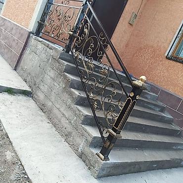 Изготовление перил: Изготовление перил Материал: Кованное железо, Наружные, Бесплатный замер — 116