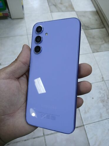 monitor alıram: Samsung Galaxy A54, 128 GB, rəng - Bənövşəyi, İki sim kartlı
