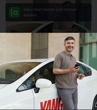 Ev personalı və təmizlik: Sürücü-kuryer tələb olunur, Gündəlik ödəniş