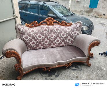 диван для ресторана: Divan, İşlənmiş, Açılmayan, Bazasız, Vеlur parça, Çatdırılma yoxdur