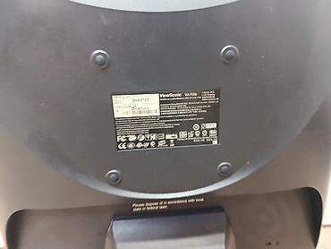 samsung 17: ViewSonic VA703b LCD monitor 2curdu ekran yeke olcub70 azn balca 60azn — 3