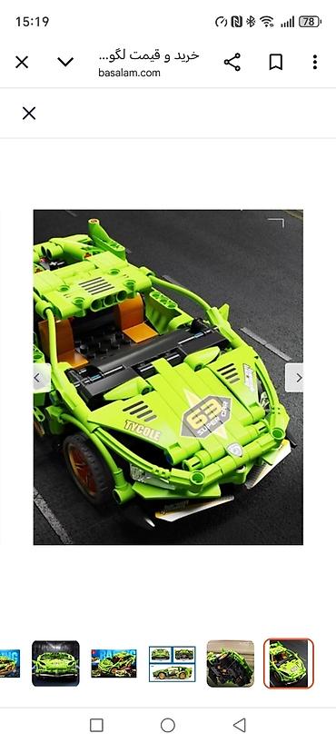 10line loto 4: 442 hissədən ibarət Leqo Kanstruktor pult ilə idarə olunan — 7