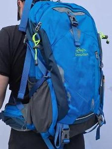 Sportske torbe i rančevi: Planinarski ranac Senterlan Adventure 40L – plavi - Zapremina: 40 — 20