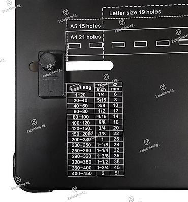 Другое оборудование для типографии: Канцелярский переплётчик (брошюратор) - подходит для использования в — 12