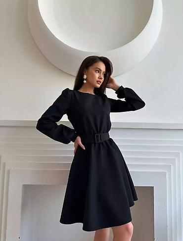 коктейльное платье: 500-600 штук.Коктейльное мини‑платье А‑силуэта. - Силуэт: приталенный — 3