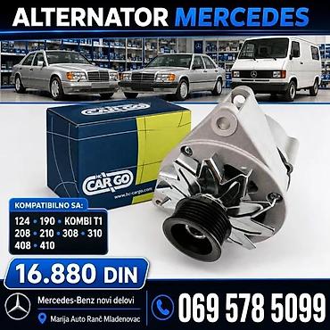 Alternators: ALTERNATOR MERCEDES 124 190 KOMBI T1 20 | ⭐alternator mercedes 124 — 2