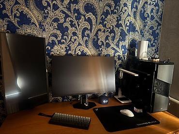 игровой пк с комплектом: Компьютер, ОЗУ 16 ГБ, Игровой, Б/у, AMD Ryzen 5, AMD Radeon RX 5700 XT, SSD — 4