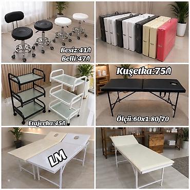 кушетки для массажа: Kuşetkalar masaj stolu💥 Qiymətlər şəkilin üzərində qeyd olunub✨ Rəng — 1