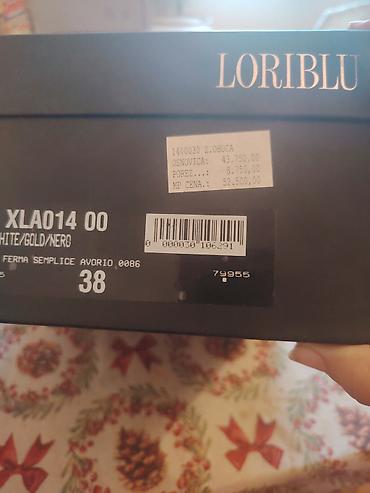 Patike: Modne patike LRBL – bele sa zlatnim detaljima - Model: niskoprofilne — 10