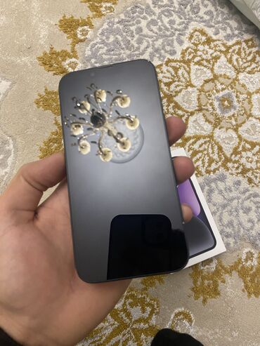 2 ci el telefonlar: IPhone 14, 128 ГБ, Jet Black, Face ID