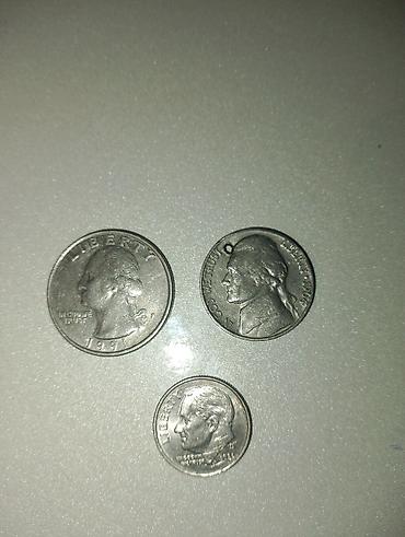 1997: ABŞ xırda pul kolleksiyası – 3 ədəd sikkə - 1x Washington Quarter (25 — 2