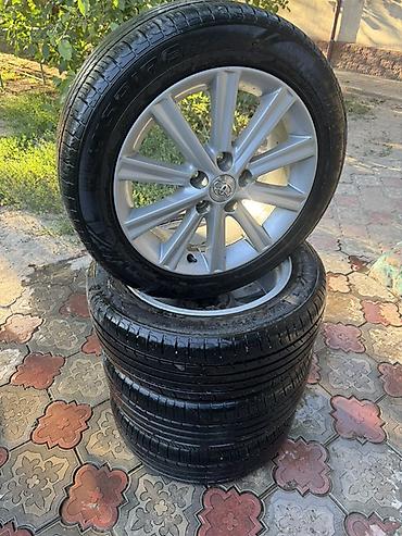 шины на rx: Комплект колес Toyota Размер шин: 215/55 R17 оригинальные — 1