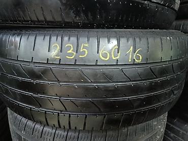 шины 235 60 r16: Шины 235 / 60 / R 16, Лето, Б/у, 1 шт, Легковые — 1