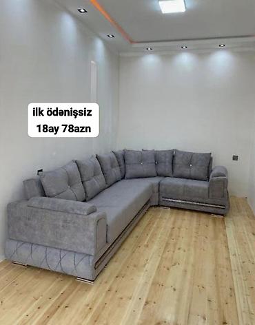 Divanlar: Künc divan kolleksiyası - Müasir dizaynlı L-şəkilli künc divanlar - — 31