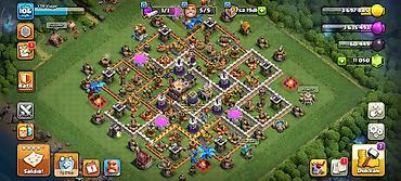 Видеоигры и приставки: Clash of clans bələdiyyə 11 maks divarlarınnan başqa 11K kristal var — 1