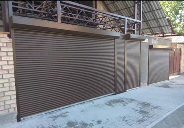 Откатные ворота: Автоматические ворота ролл ворота рольставни жалюзи секционные — 3