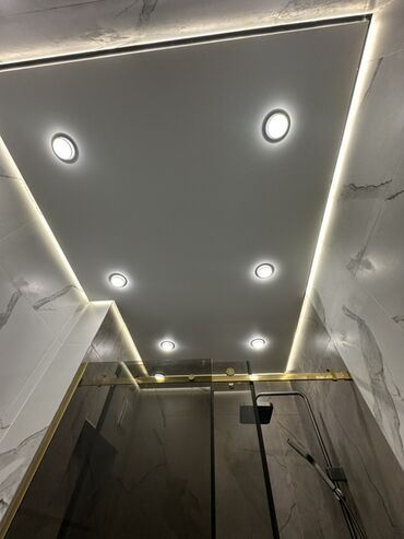 Натяжной потолок: Натяжной потолок Глянцевое Монтаж — 20